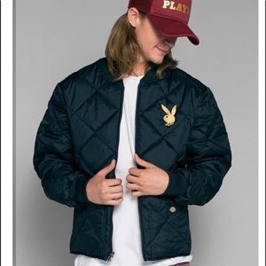 Playboy by Dickies Diamond Quilted Jacket